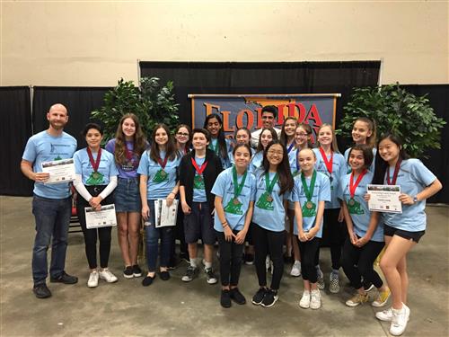 Teacher with students  going to National History Day at the University of Maryland, College Park in June. 